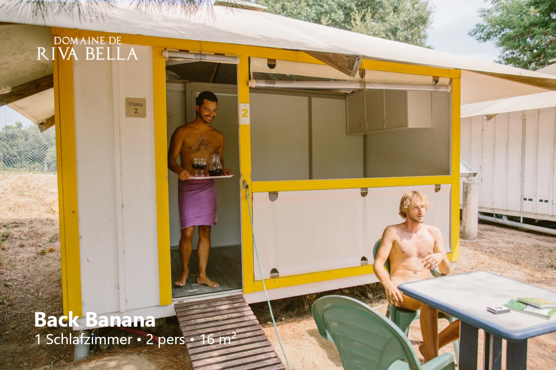 Location naturiste Corse - Bungalow Filetta 09